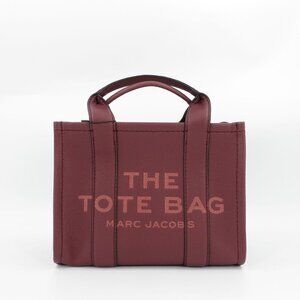 Marc Jacobs Women's The Small Leather Tote Bag Dark Red OS